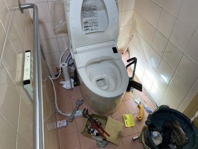 TOTOネオレストRS トイレ便座一体型取替！ | 株式会社浦口電機
